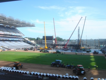 Skill & Teamwork pay off as reconstruction of Croke Park Pitch hailed as a success